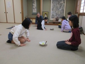 社西地区放課後子ども教室（子ども煎茶・子ども生花・子どもチアダンス）